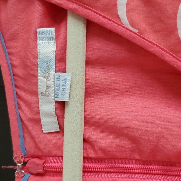 Boden coral cap sleeve summer dress UK 12 - Picture 2 of 7